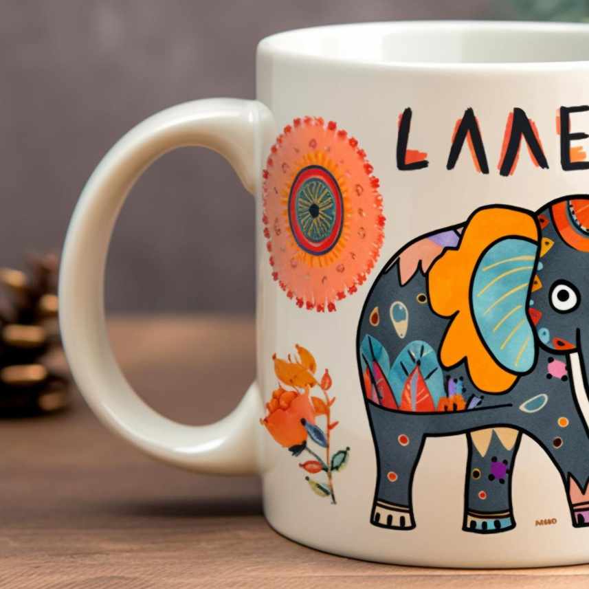 Taza impresa en DTF